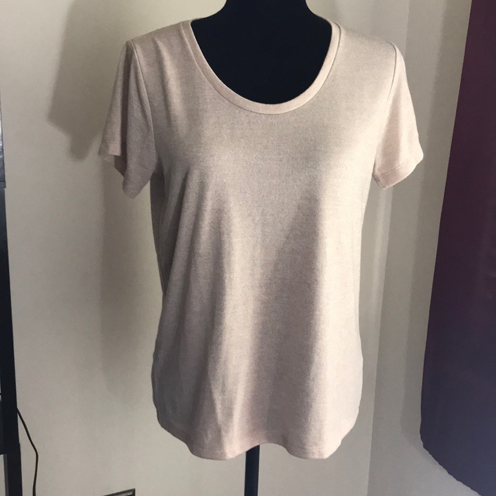J. Crew Shimmery Short Sleeved Sweater